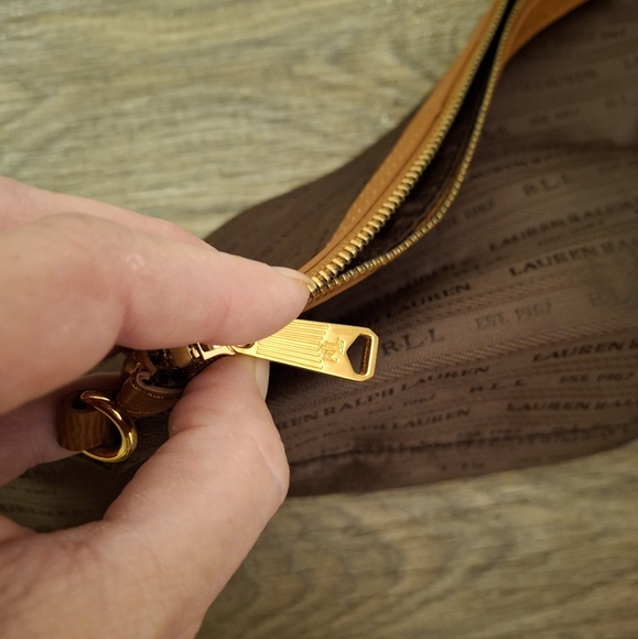 Ralph Lauren RLL Nylon Zip Pouch/Clutch Bag. - Picture 9 of 16